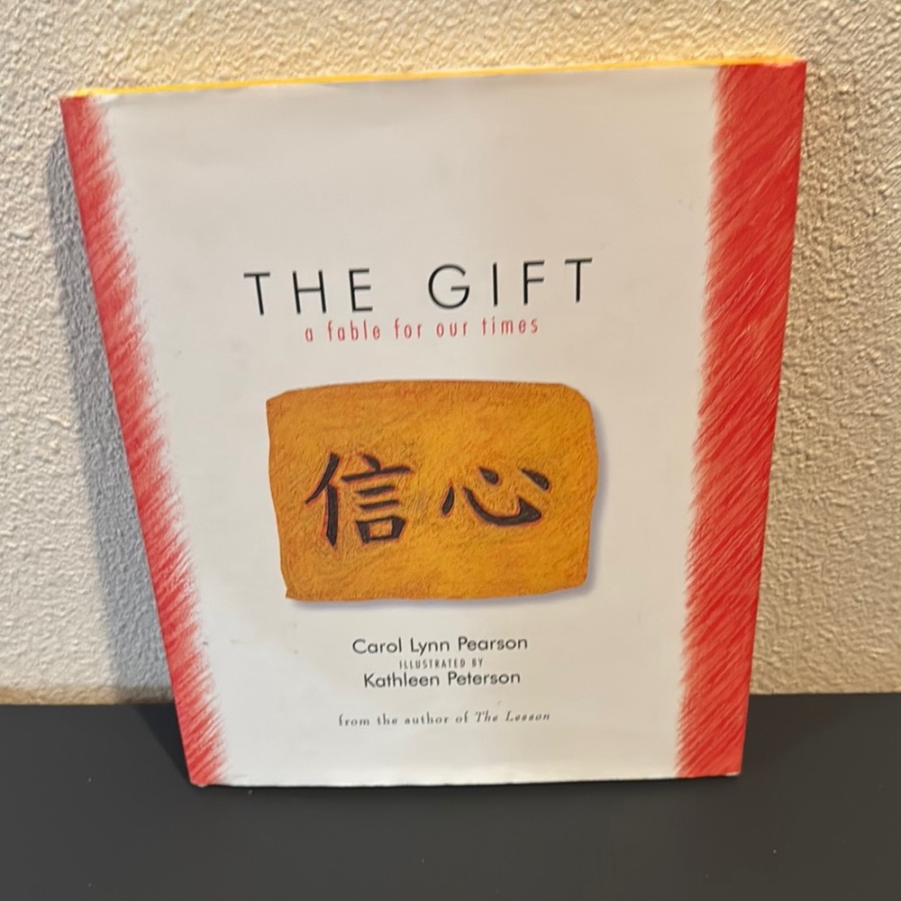 $4 bundled - The Gift A Fable for our Times Decorative Hardcover Book